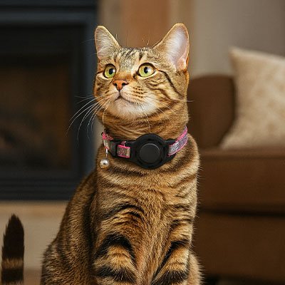Collier GPS chat