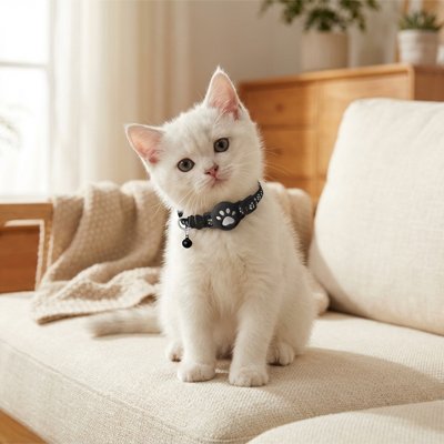 Collier GPS Chat 