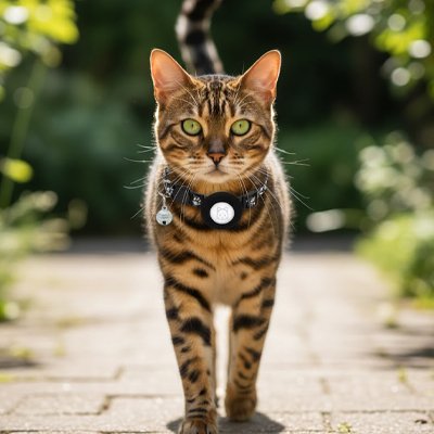Collier GPS chat