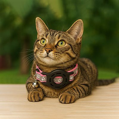 Collier GPS chat