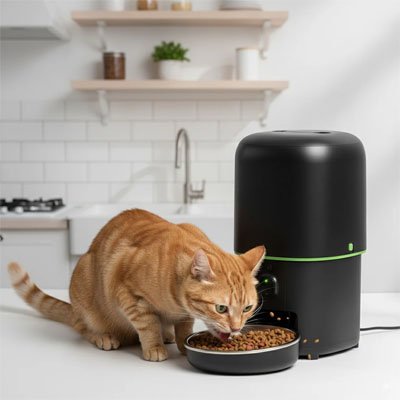 Distributeur automatique croquettes Chat