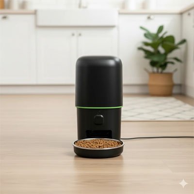 Distributeur automatique croquettes Chat