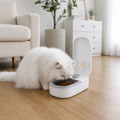 Distributeur automatique croquettes Chat