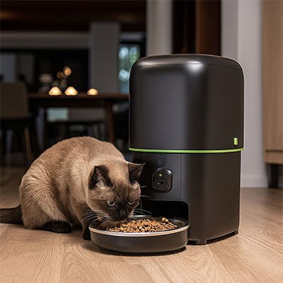 Distributeur automatique croquettes Chat