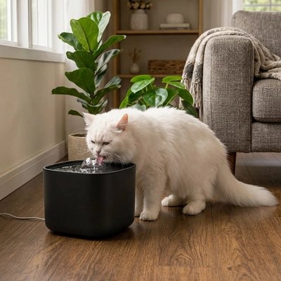 Fontaine a eau Chat