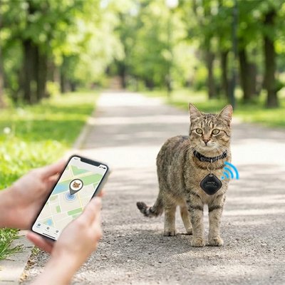 Traceur GPS chat 